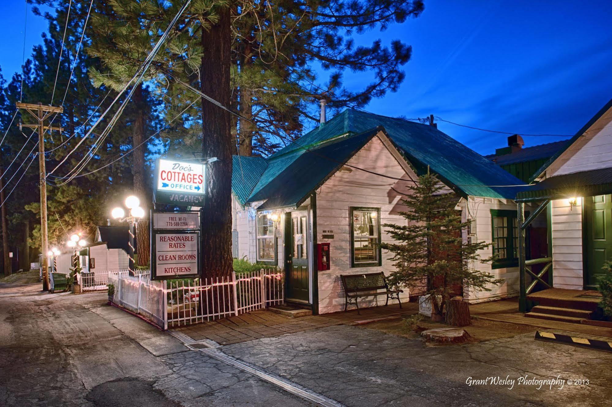 Doc'S Cottages South Lake Tahoe 스테이트라인 외부 사진